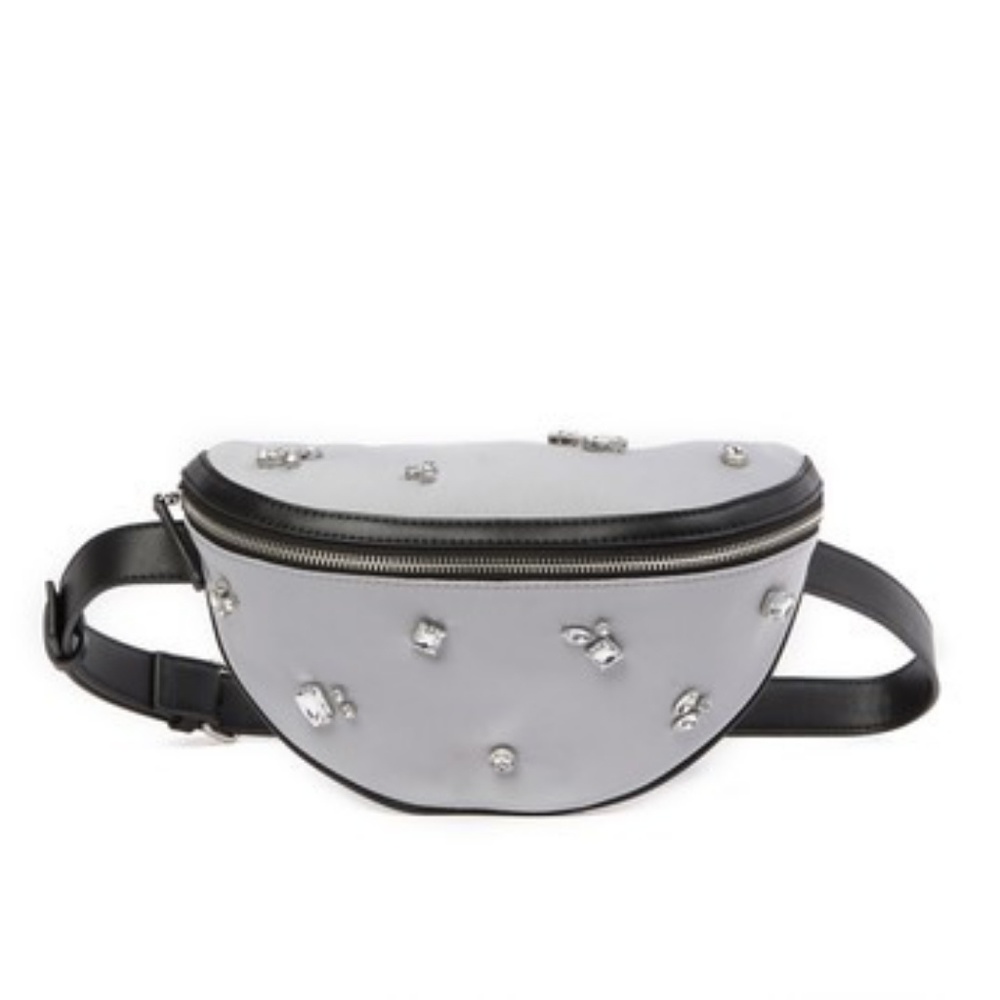 NWT French Connection Heather Embellished Belt Bag